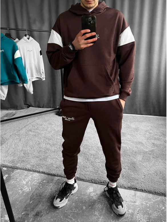 Oversize костюм з надписом