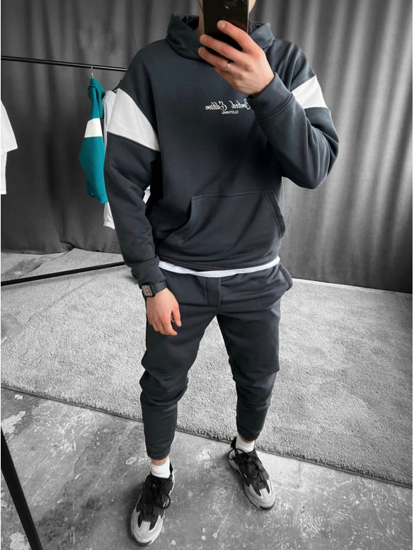 Oversize костюм з надписом