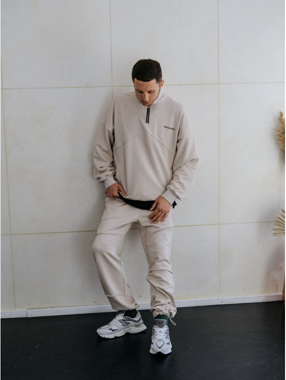 Oversize костюм з надписом
