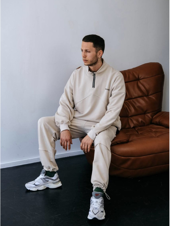 Oversize костюм з надписом