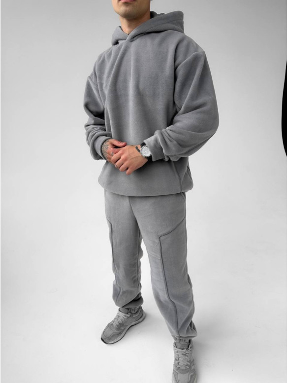 Oversize костюм з рефлективним кантом