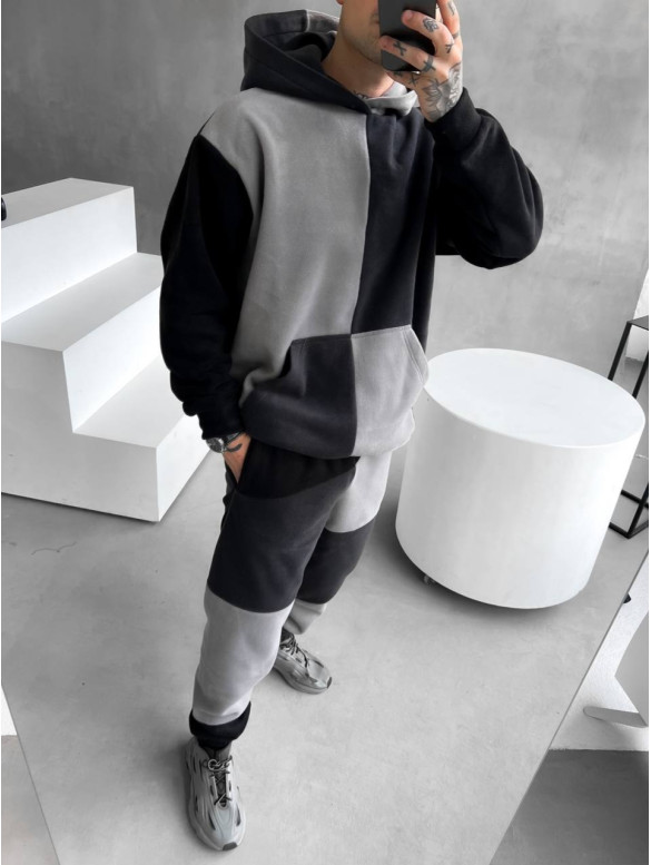 Oversize костюм з полару