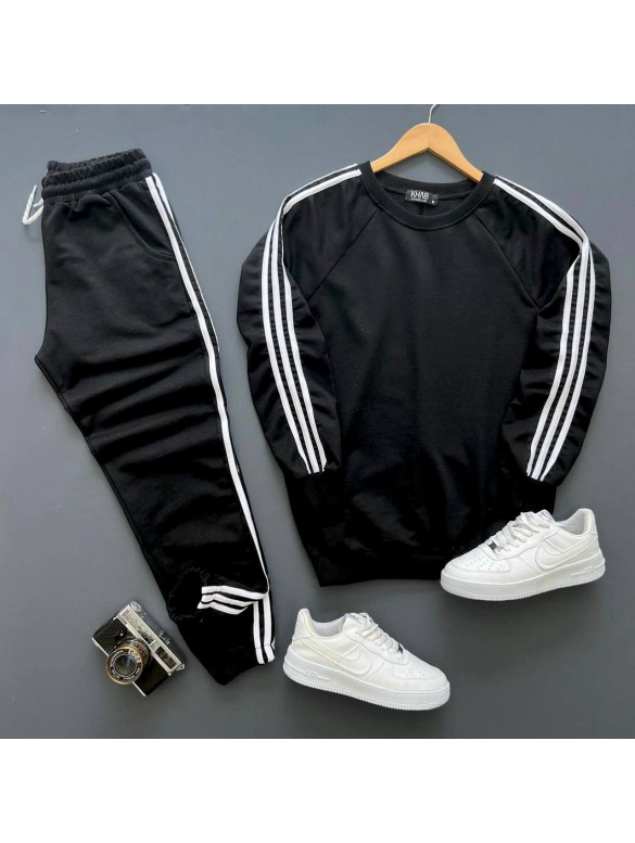 Oversize костюм з лампасами