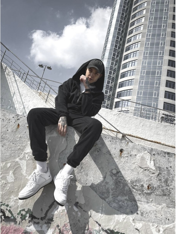 Флісовий oversize костюм