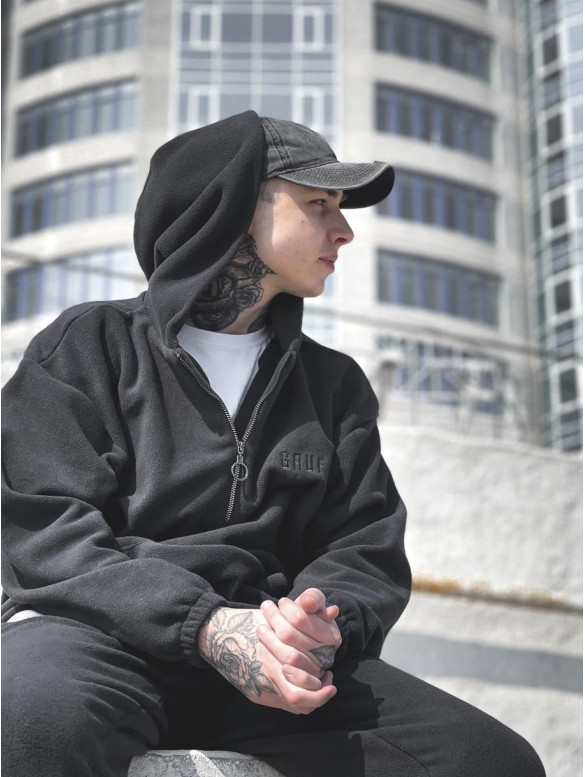 Флісовий oversize костюм