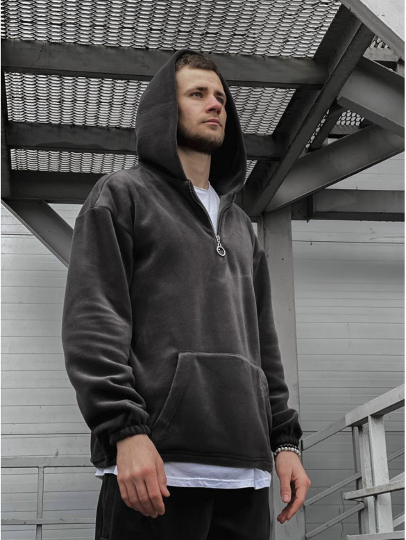 Флісовий oversize костюм