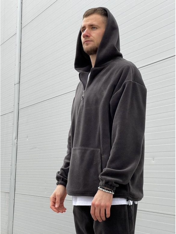 Флісовий oversize костюм