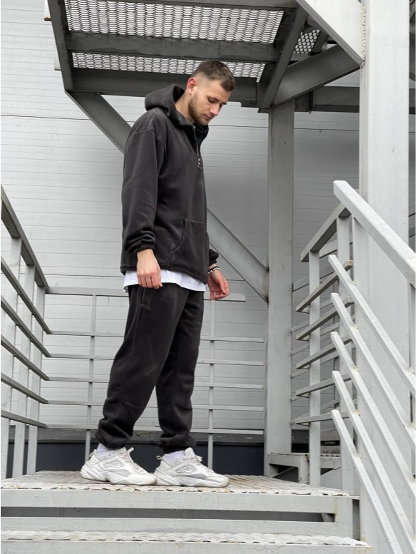 Флісовий oversize костюм
