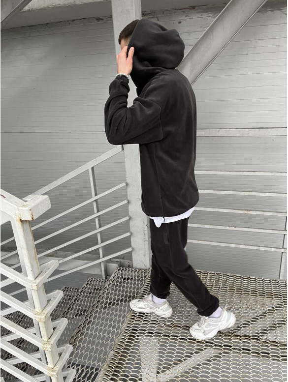 Флісовий oversize костюм