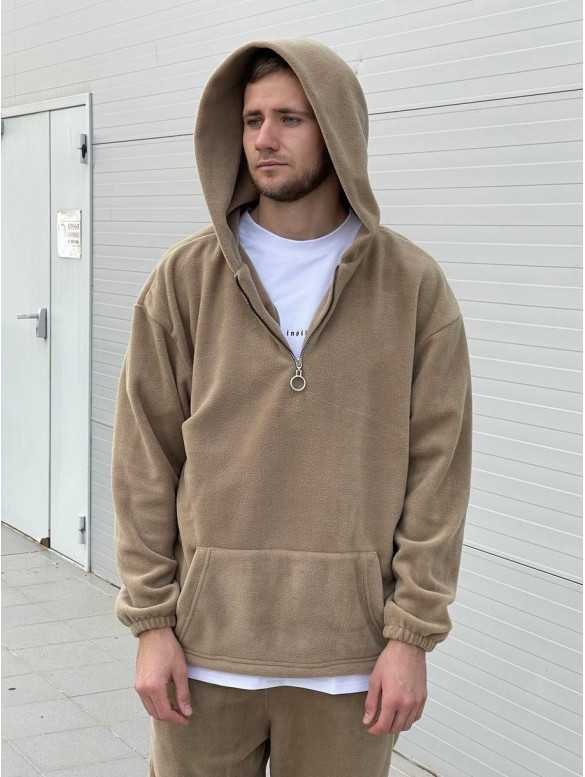 Флісовий oversize костюм