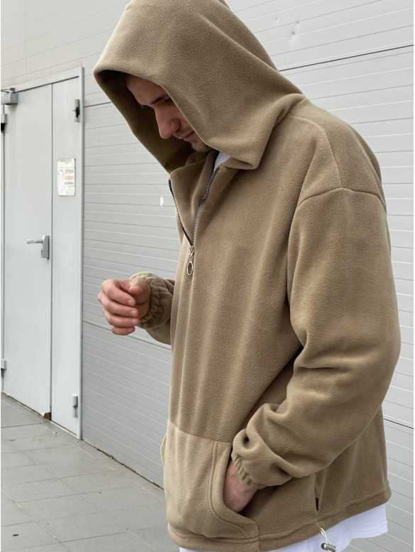 Флісовий oversize костюм