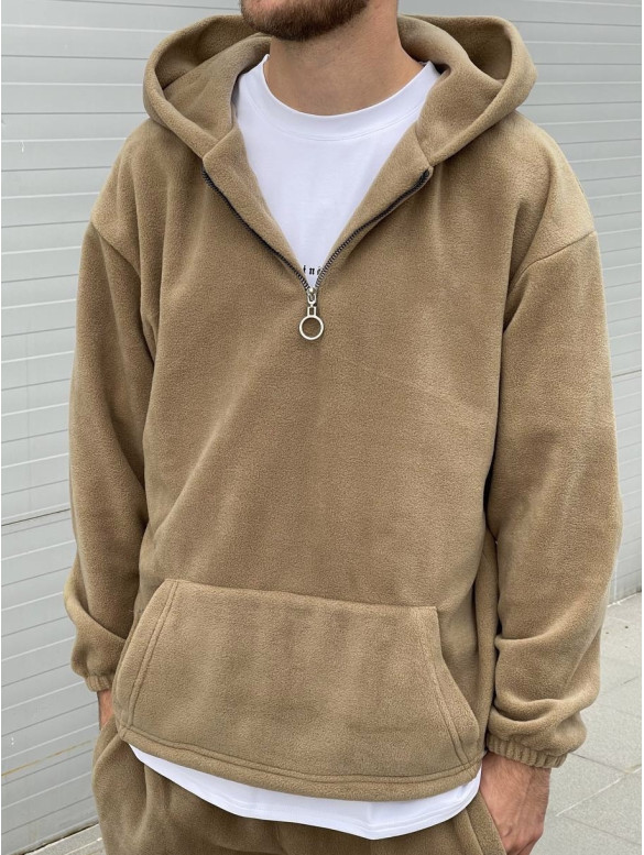 Флісовий oversize костюм