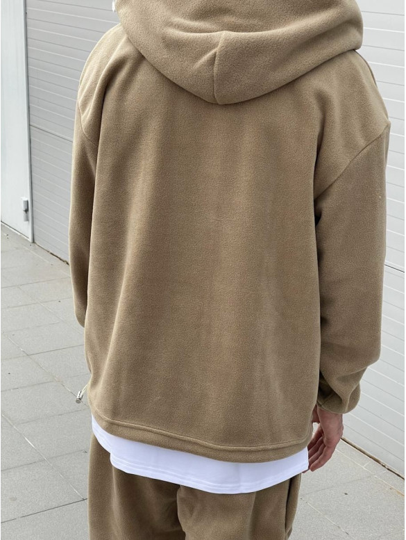 Флісовий oversize костюм