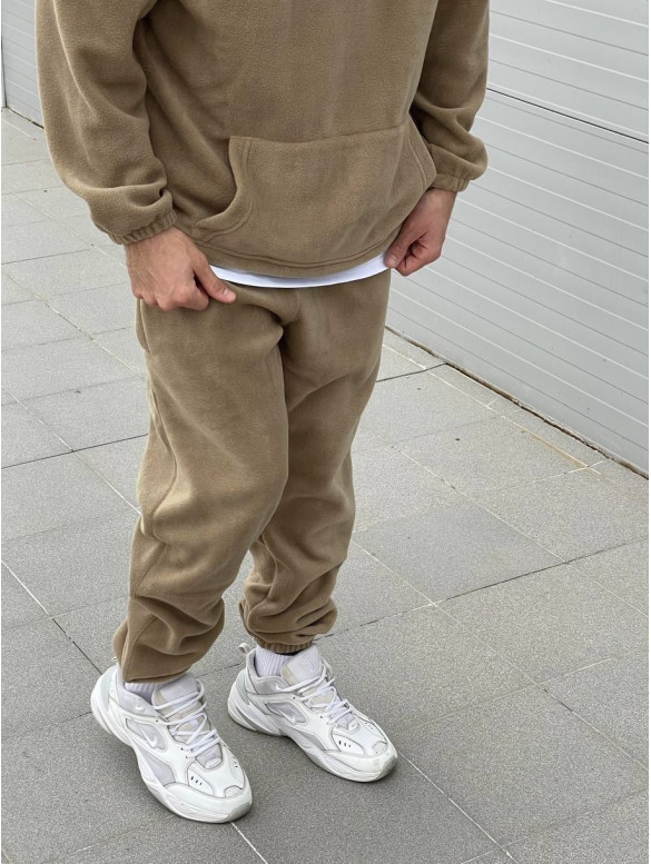 Флісовий oversize костюм