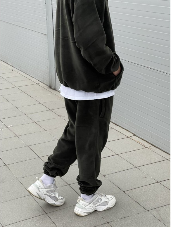 Флісовий oversize костюм