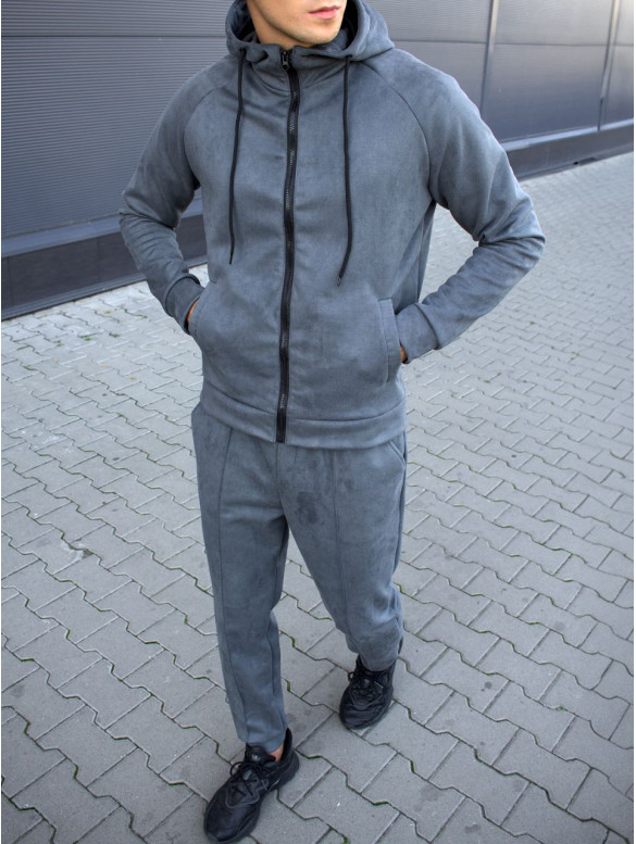 Спортивний замшевий костюм