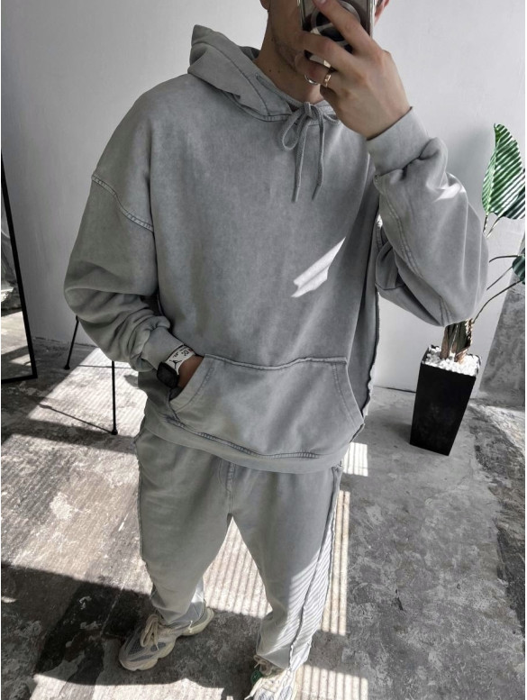 Oversize костюм з ефектом tie-dye