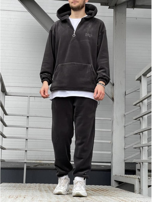 Флісовий oversize костюм