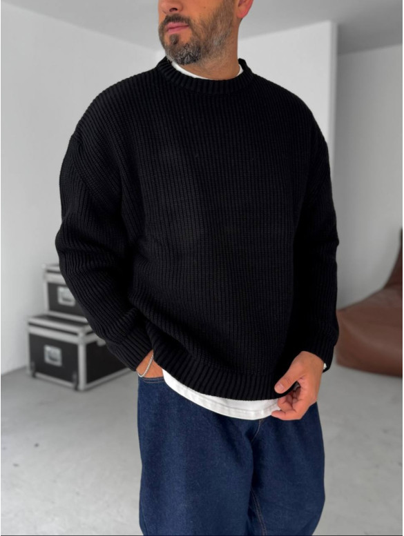 Вʼязаний oversize светр