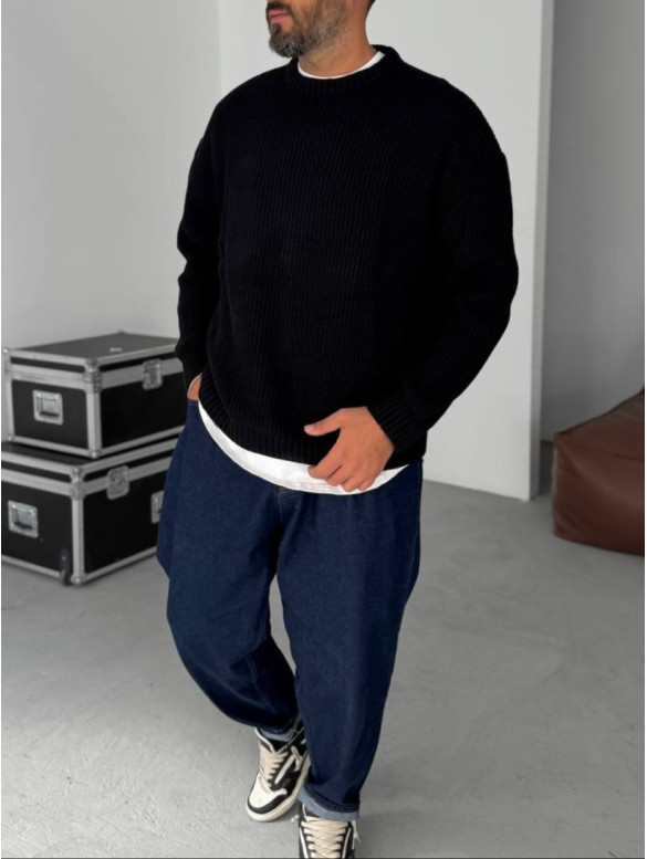 Вʼязаний oversize светр
