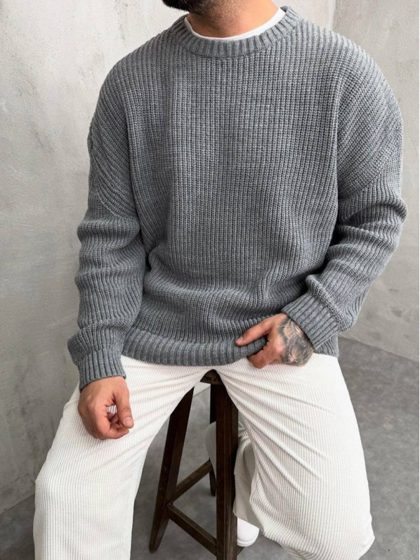 Вʼязаний oversize светр Вʼязаний oversize светр