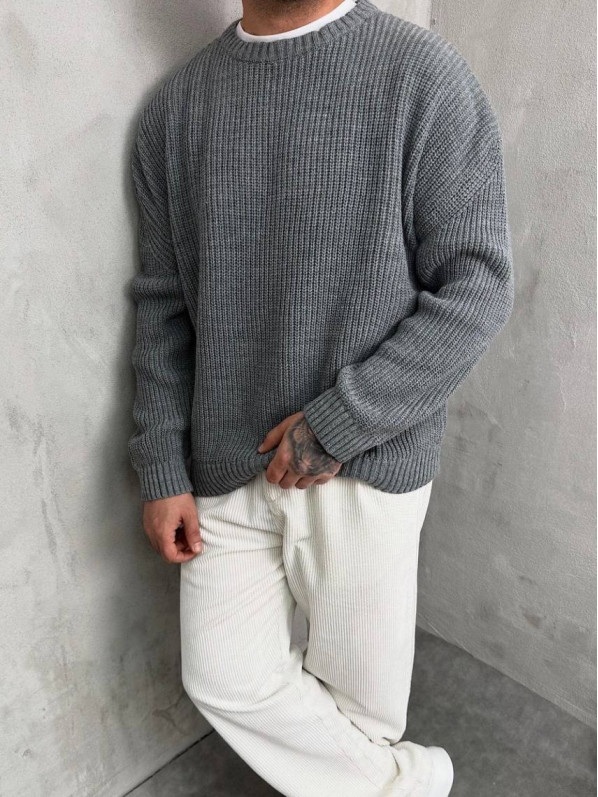 Вʼязаний oversize светр Вʼязаний oversize светр
