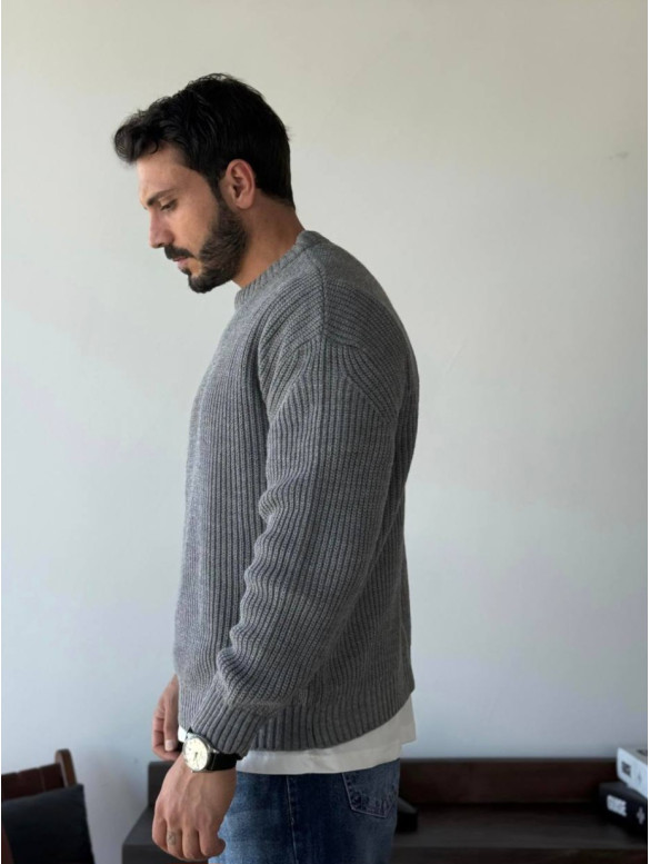 Вʼязаний oversize светр