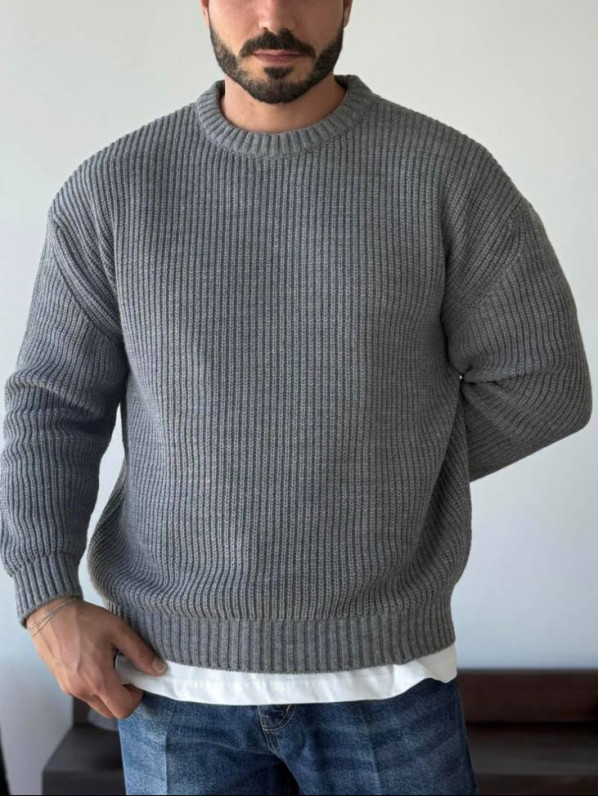 Вʼязаний oversize светр Вʼязаний oversize светр