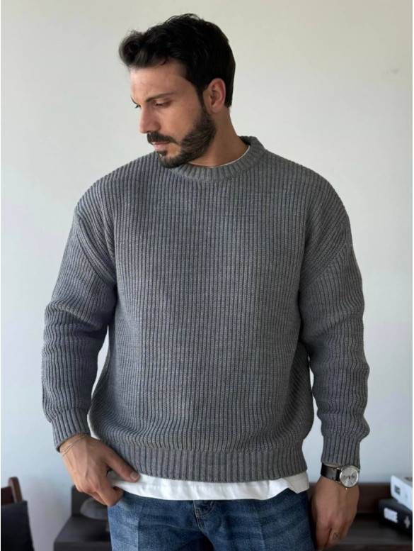 Вʼязаний oversize светр