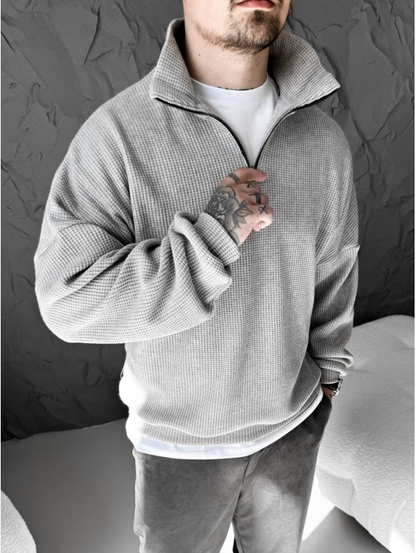Oversize светр із замочком