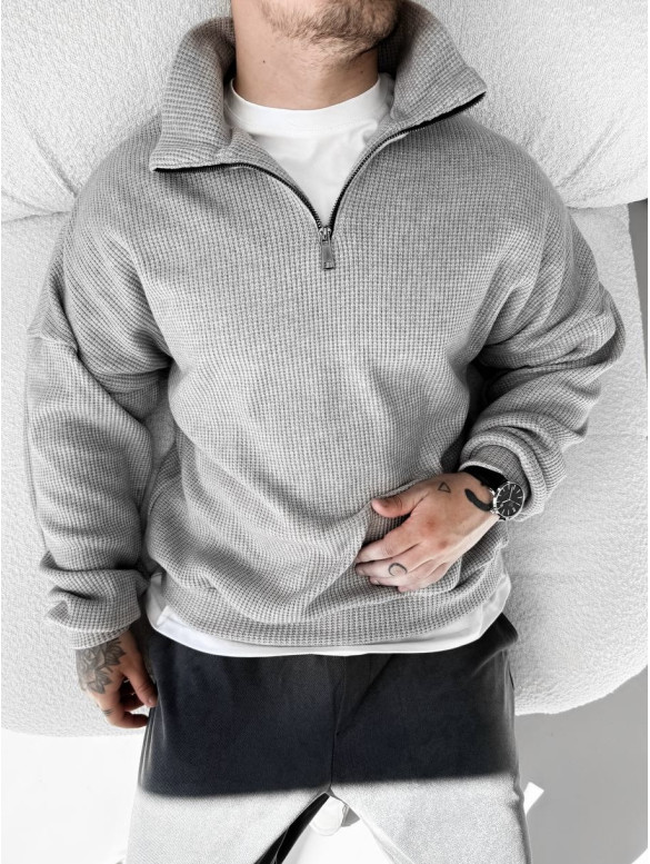 Oversize светр із замочком