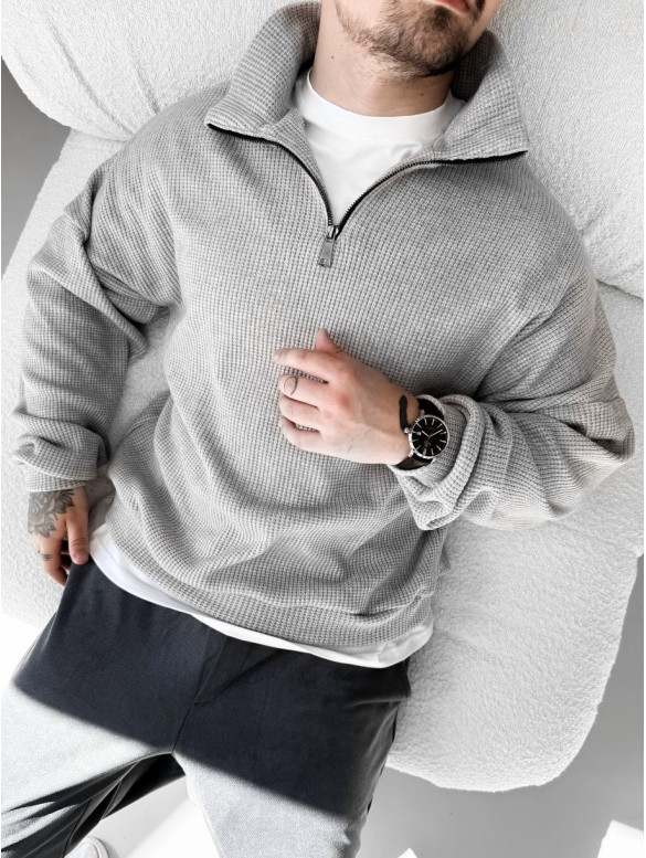 Oversize светр із замочком