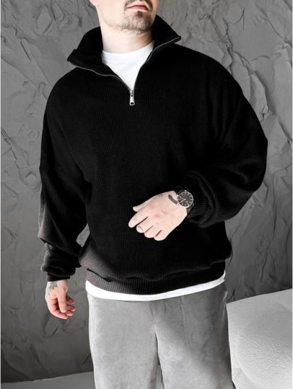 Oversize светр із замочком