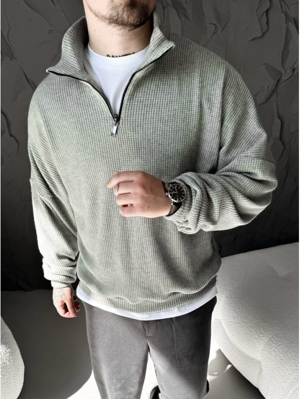 Oversize светр із замочком