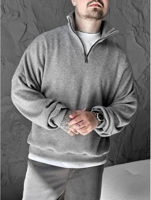 Oversize светр із замочком