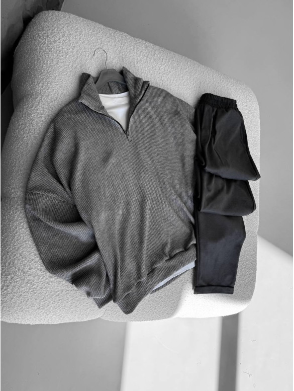 Oversize светр із замочком