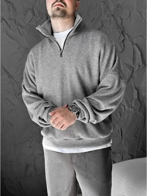 Oversize светр із замочком