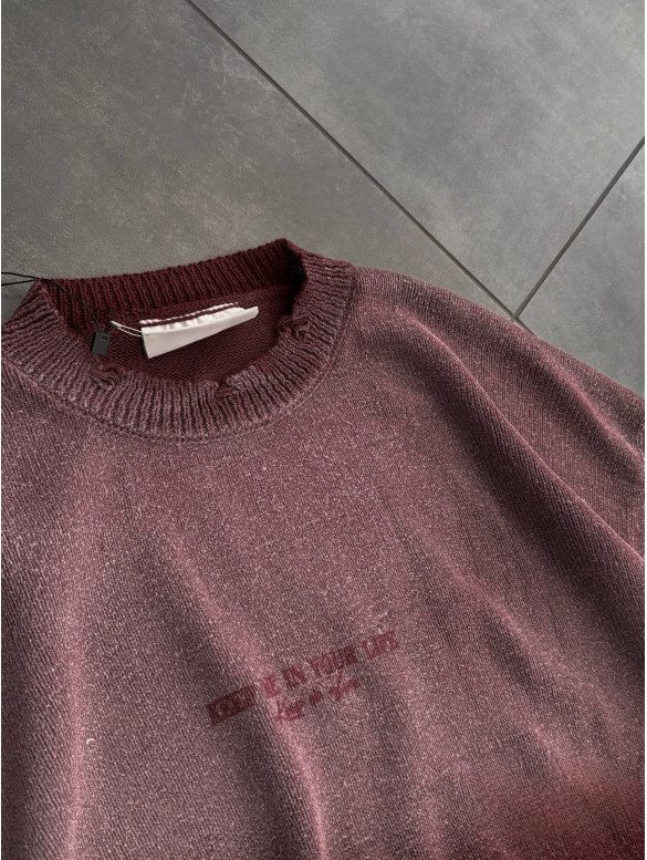 Oversize світшот з надписом