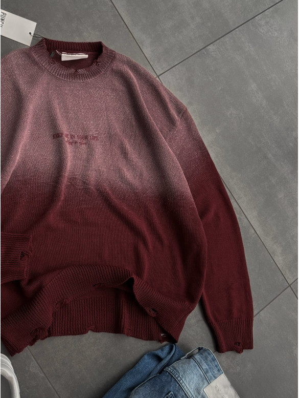 Oversize світшот з надписом