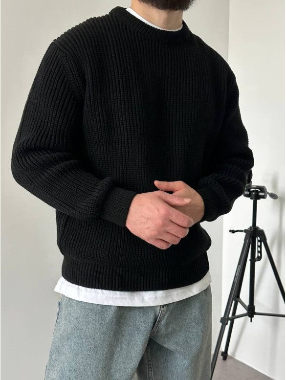 Вʼязаний oversize светр