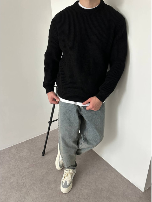 Вʼязаний oversize светр