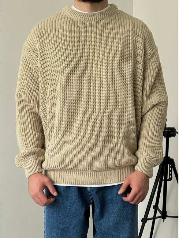 Вʼязаний oversize светр