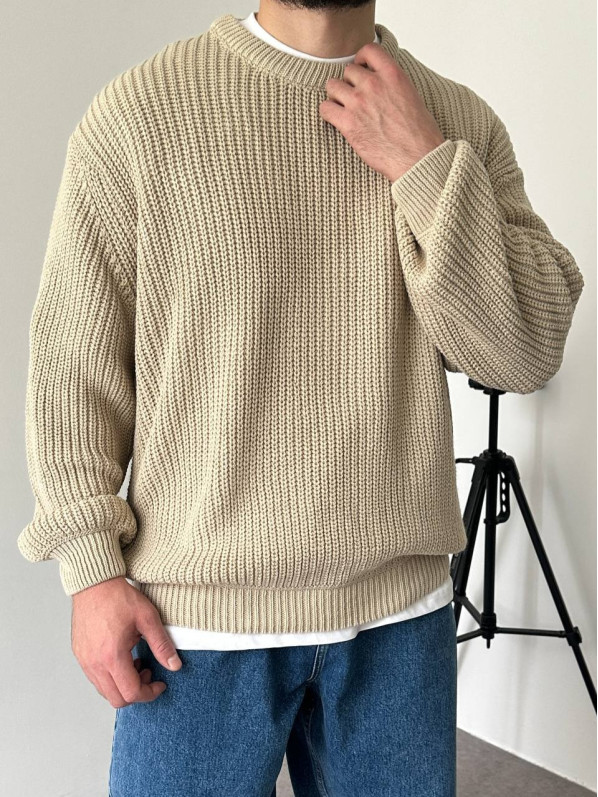 Вʼязаний oversize светр