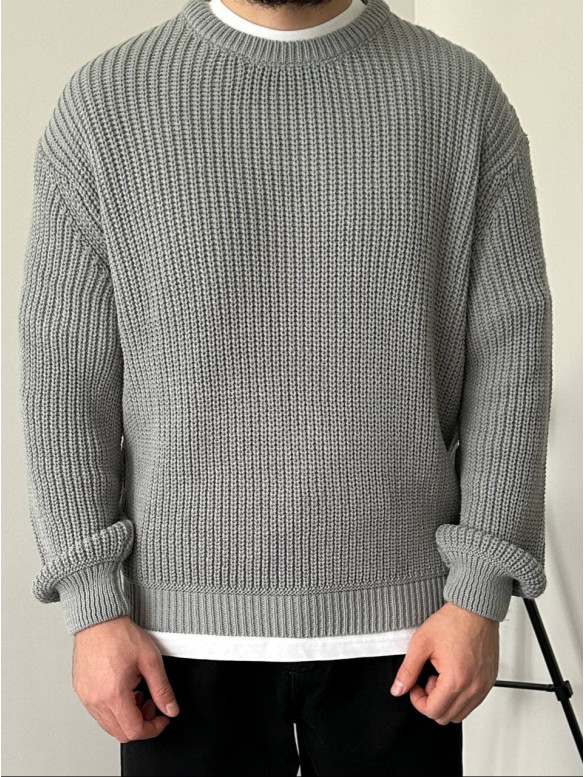 Вʼязаний oversize светр