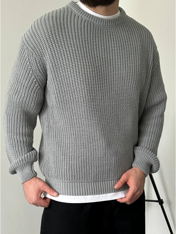 Вʼязаний oversize светр