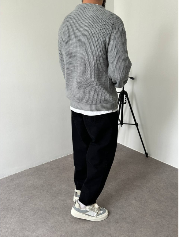 Вʼязаний oversize светр