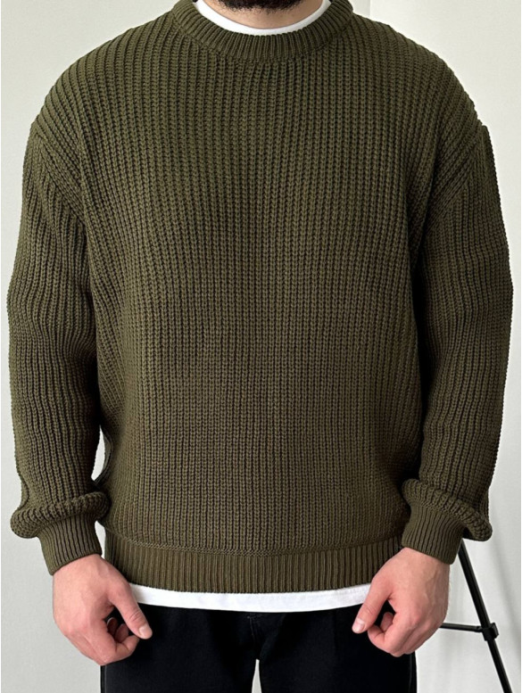 Вʼязаний oversize светр
