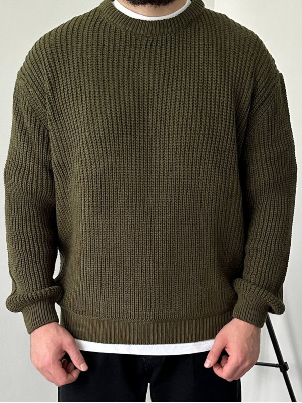 Вʼязаний oversize светр