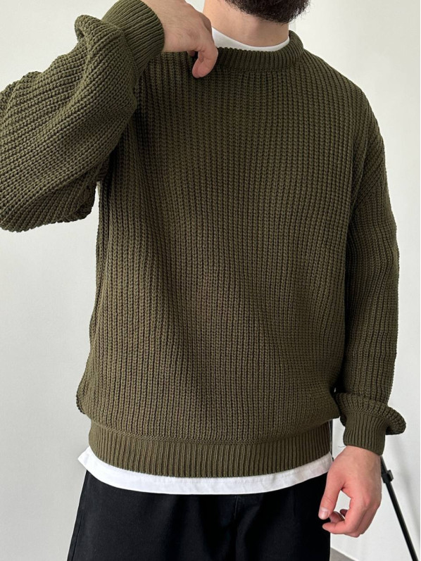 Вʼязаний oversize светр