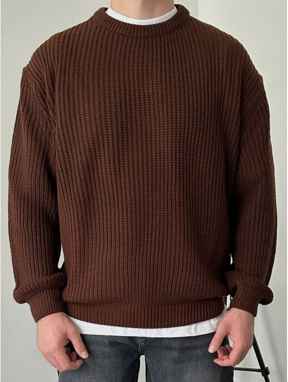 Вʼязаний oversize светр
